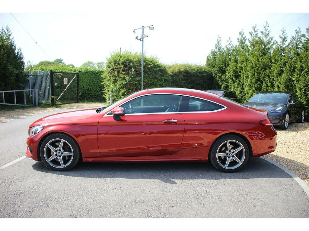 Mercedes-Benz C Class Coupe KU17DZL Red #4