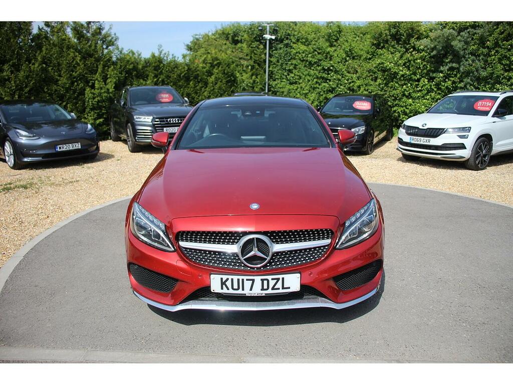 Mercedes-Benz C Class Coupe KU17DZL Red #2