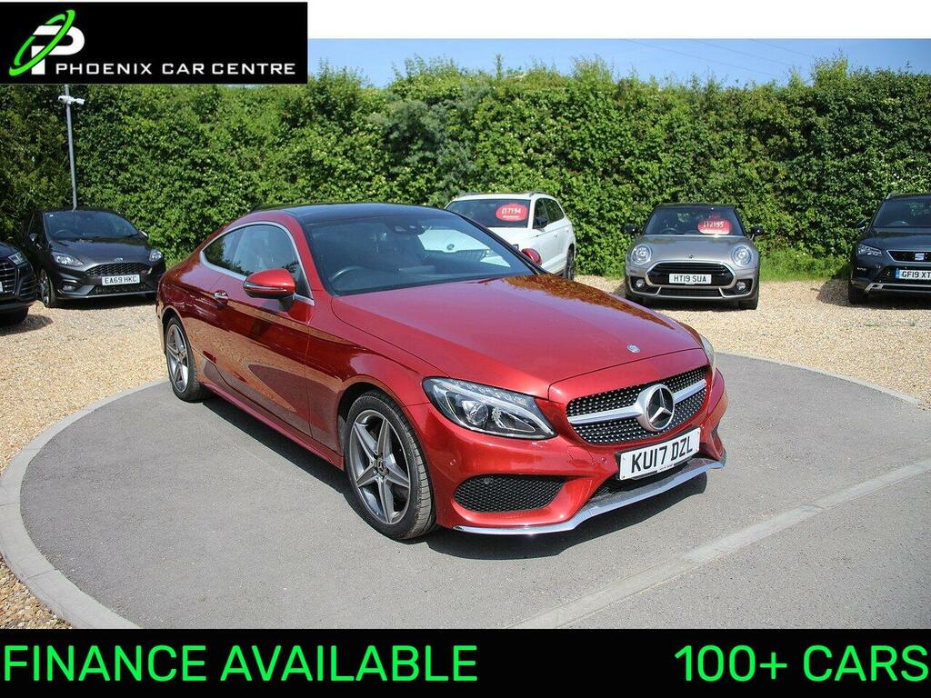 Mercedes-Benz C Class Coupe Red