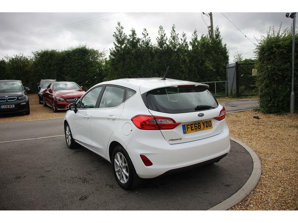 Ford Fiesta Hatchback FE68YDO White #4