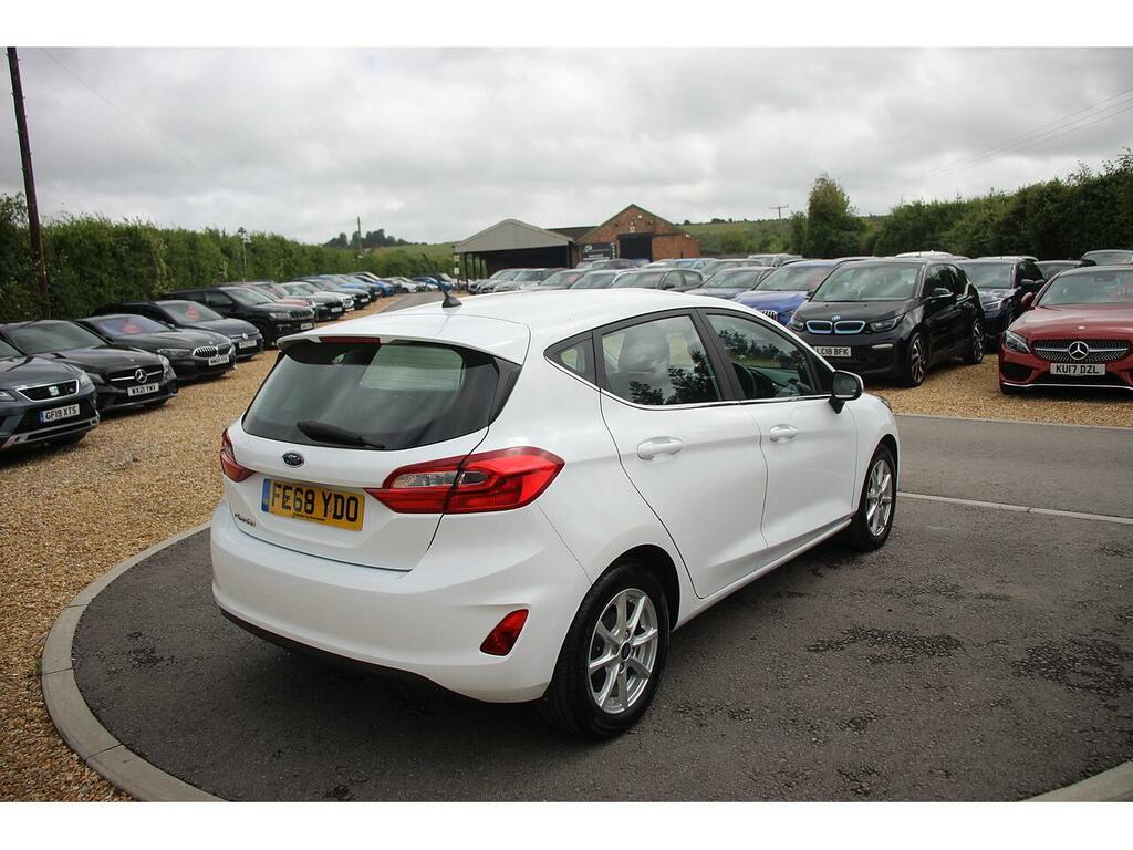 Ford Fiesta Hatchback FE68YDO White #6