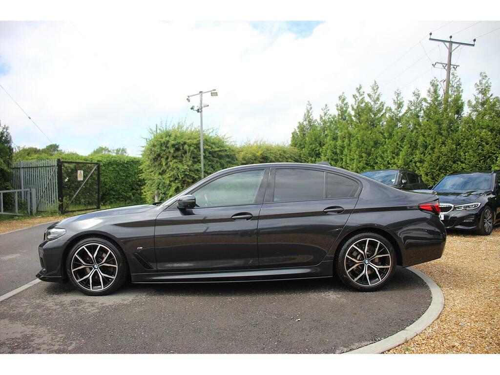 BMW 5 Series Saloon GE21CFK Grey #4