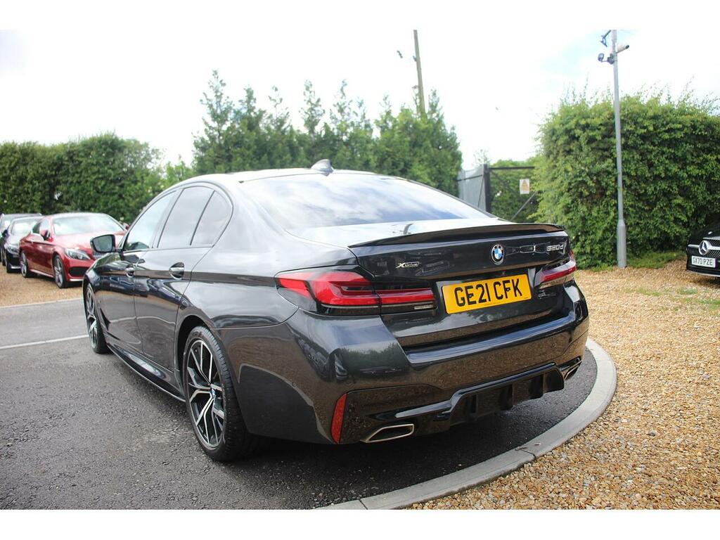 BMW 5 Series Saloon GE21CFK Grey #5