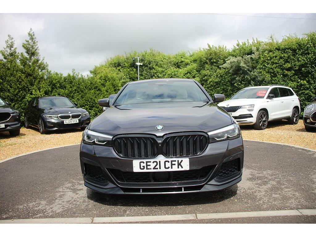 BMW 5 Series Saloon GE21CFK Grey #2