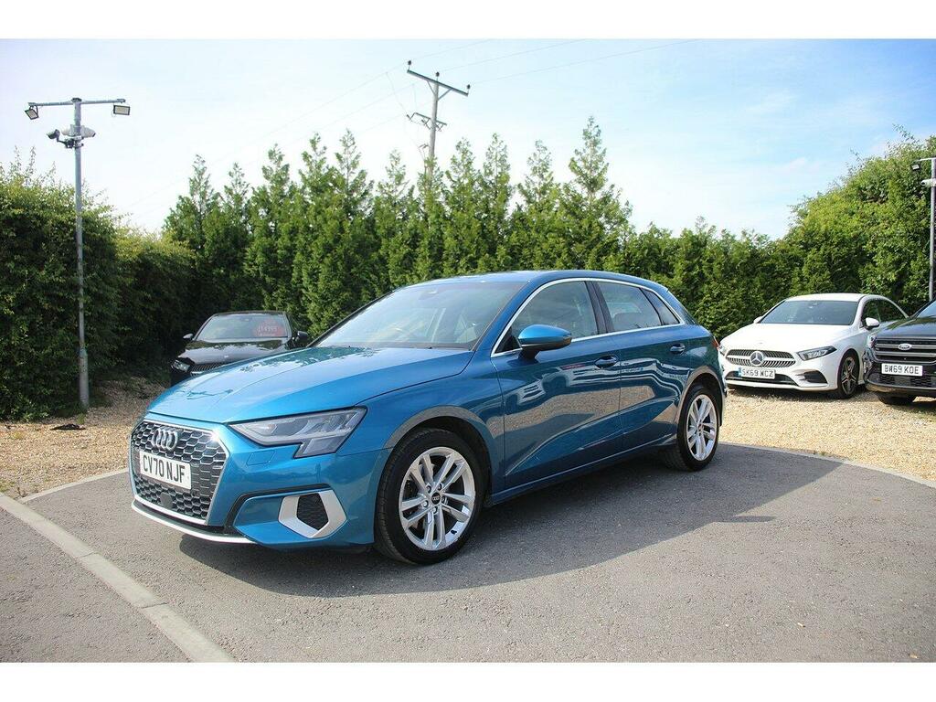Audi A3 Hatchback CV70NJF Blue #3