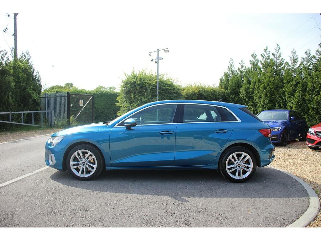 Audi A3 Hatchback CV70NJF Blue #4