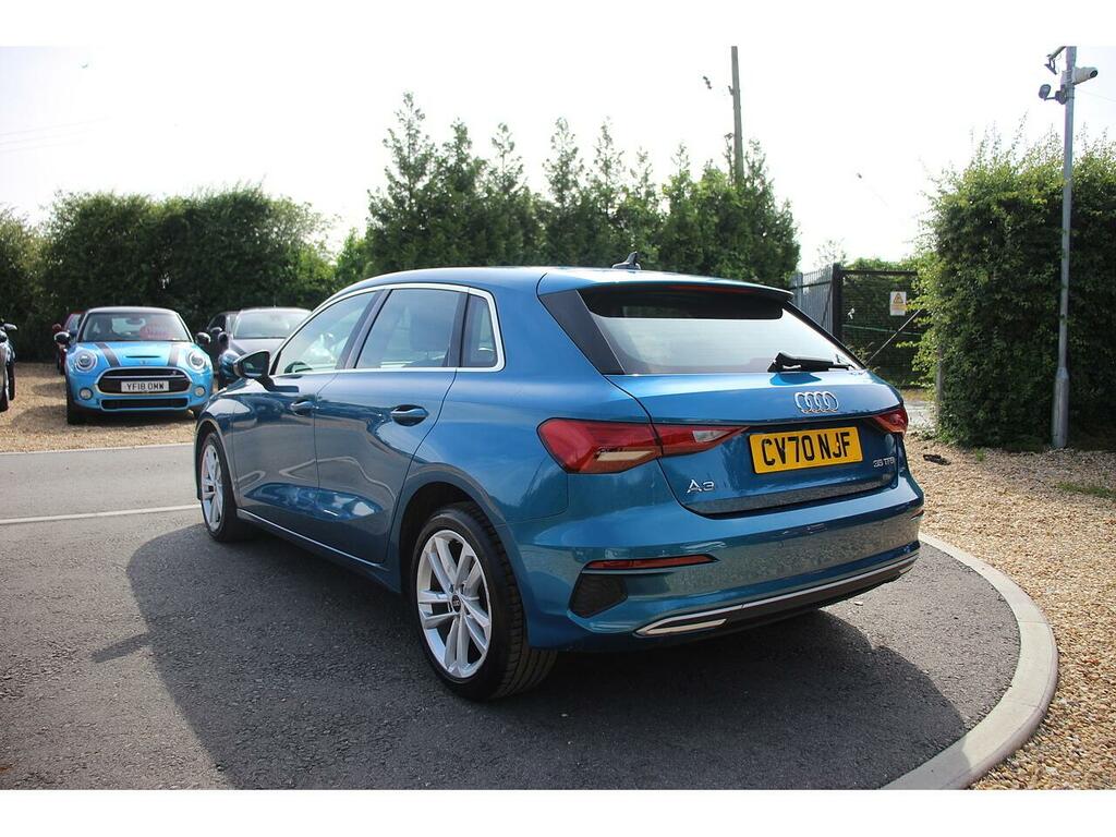 Audi A3 Hatchback CV70NJF Blue #5