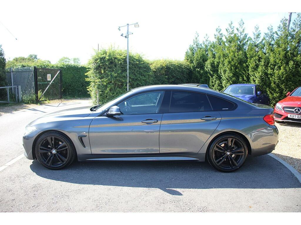 BMW 4 Series Gran Coupe 420D M Sport Gran Coupe FY66VKO Grey #5