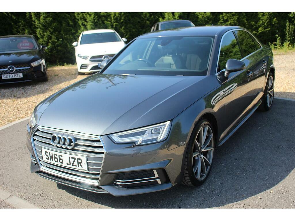 Audi A4 Saloon SW66JZR Grey #3