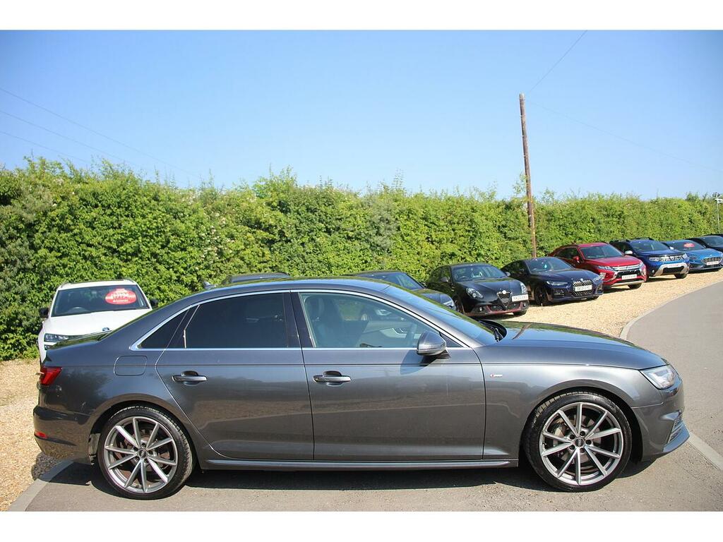 Audi A4 Saloon SW66JZR Grey #4
