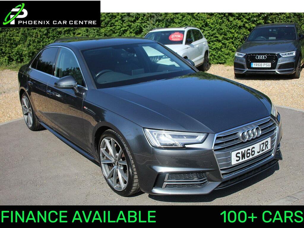 Audi A4 Saloon SW66JZR Grey
