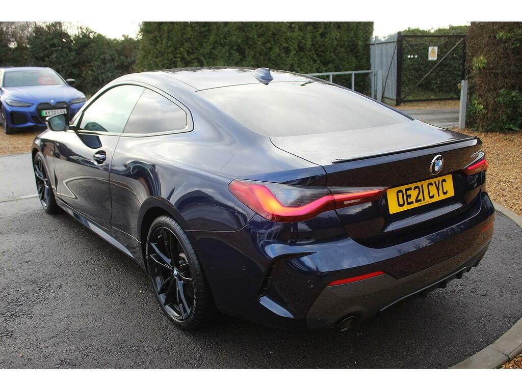 BMW 4 Series Coupe Blue #5