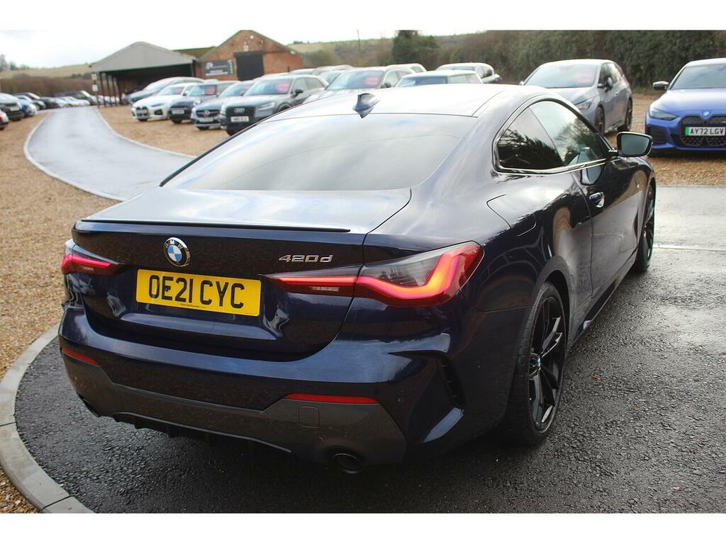 BMW 4 Series 420D Xdrive M Sport White #7