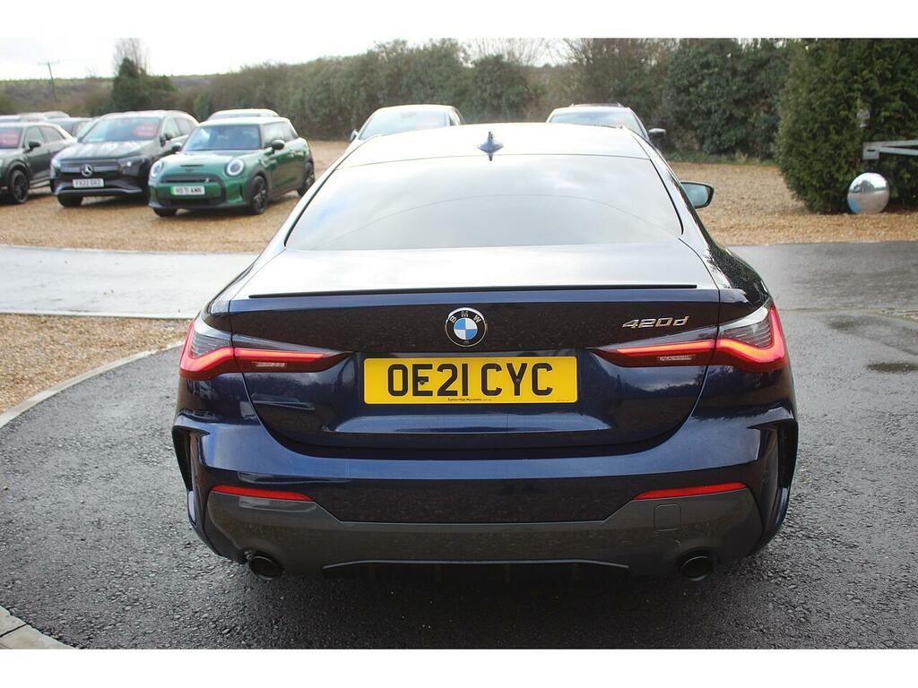 BMW 4 Series Coupe Blue #6