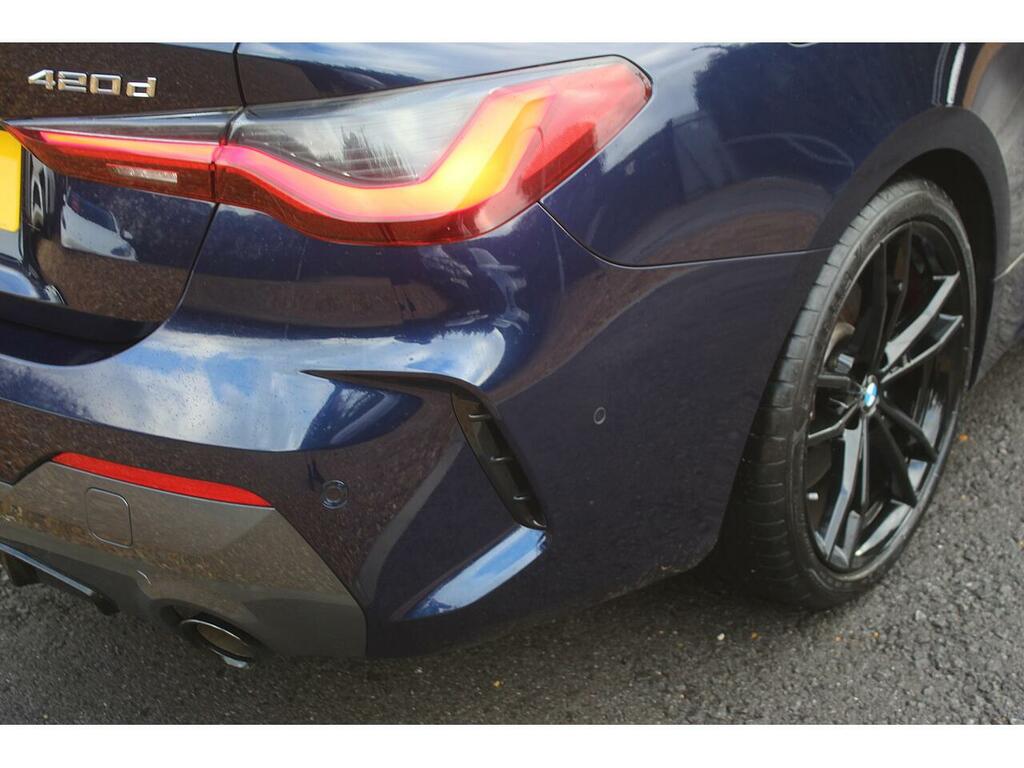 BMW 4 Series 420D Xdrive M Sport White #34