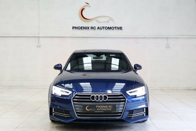 Audi A4 2.0 Tfsi S Line Saloon S Tronic Euro 6 WR18YRL Blue #2