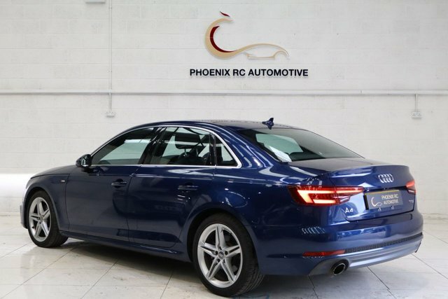 Audi A4 2.0 Tfsi S Line Saloon S Tronic Euro 6 WR18YRL Blue #5