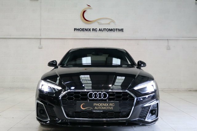 Audi A5 2.0 Tfsi 40 S Line Coupe S Tronic Euro GK22BOJ Black #6