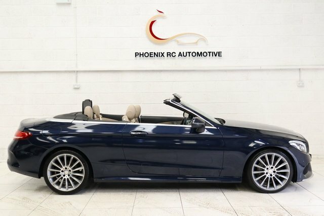 Mercedes-Benz C Class 2.1 C220d Amg Line Premium Plus Cabriolet Di Blue #2