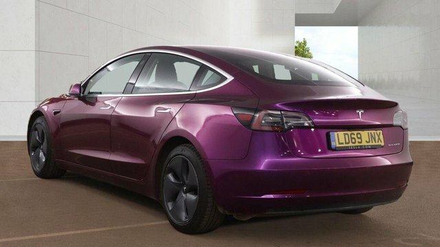 Tesla Model 3 Motor Long Range Purple #3