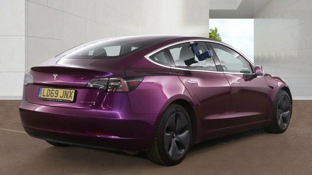 Tesla Model 3 Motor Long Range Purple #4