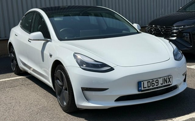 Tesla Model 3 Motor Long Range White