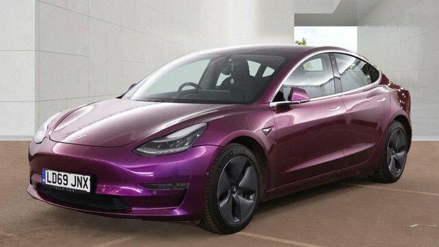 Tesla Model 3 Motor Long Range Purple #2
