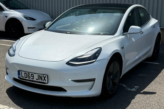 Tesla Model 3 Motor Long Range White #3
