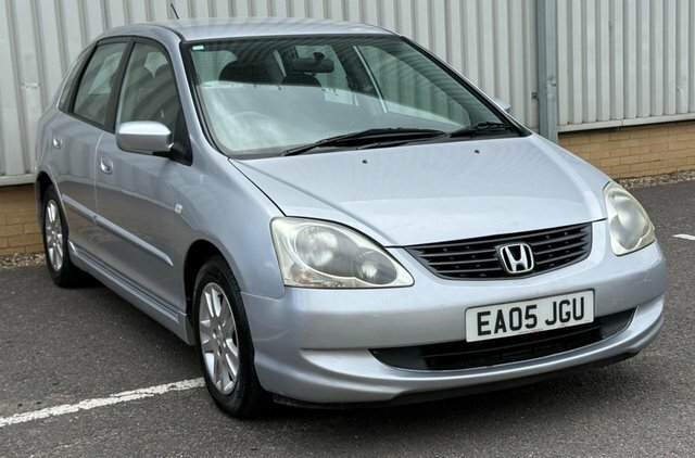 Honda Civic 2005 05 Reg Hatchback 103,249 Miles 1.6L Silver #1