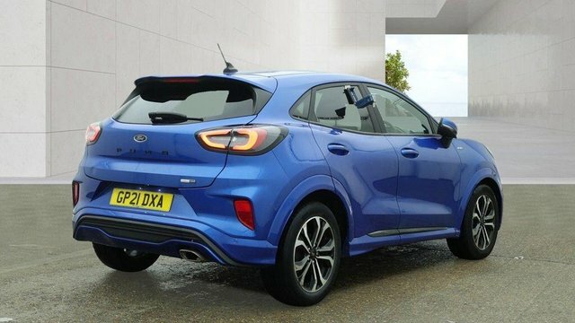 Ford Puma Ecoboost Mhev St-line Dct Blue #5