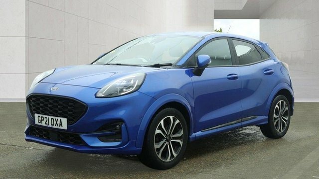 Ford Puma Ecoboost Mhev St-line Dct Blue #2