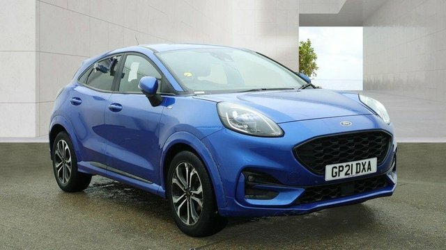 Ford Puma Ecoboost Mhev St-line Dct Blue