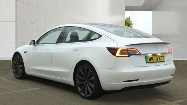 Tesla Model 3 Motor Performance 4Wde White #3