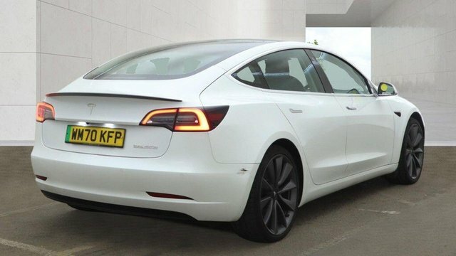 Tesla Model 3 Motor Performance 4Wde White #4