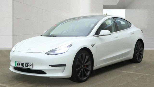 Tesla Model 3 Motor Performance 4Wde White #2