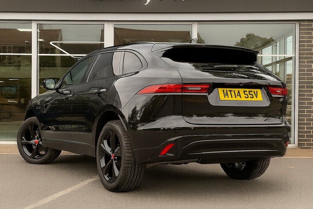 Jaguar F-Pace 2.0 D200 Mhev R-dynamic Hse Black 90Th Anniversary Black #3