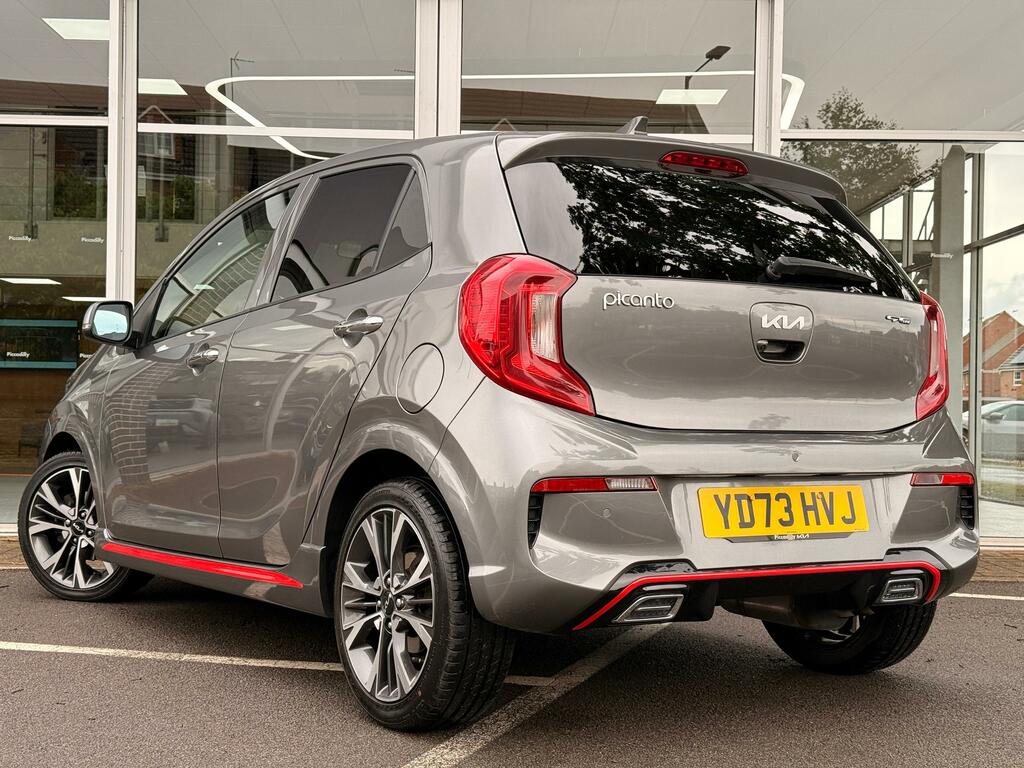 Kia Picanto 1.0 T-gdi Gt-line S Hatchback Eu Grey #4