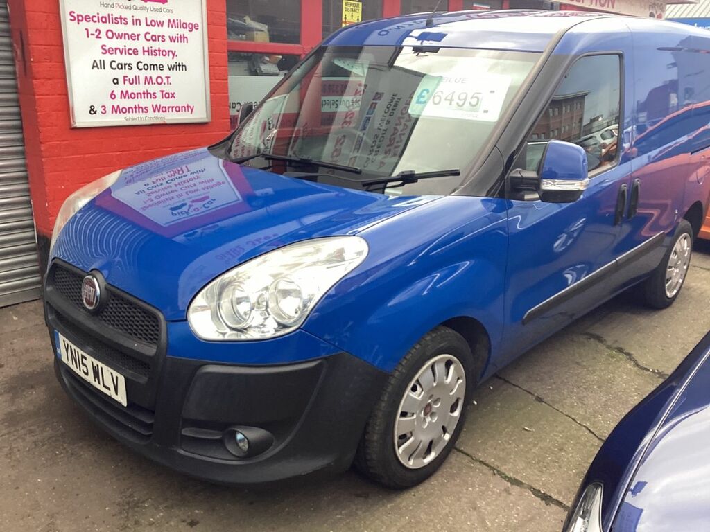Fiat Doblo 1.2 16V Sx Multijet 90 Bhp 6 Months Warranty, Blue #4