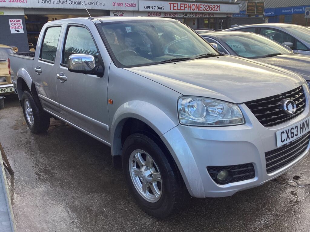 Great Wall Steed 2.0L Td S 4X4 Dcb Euro 5 141 Bhp Silver