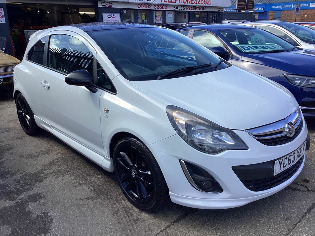 Vauxhall Corsa Corsa Hatchback YC63XEY White #5