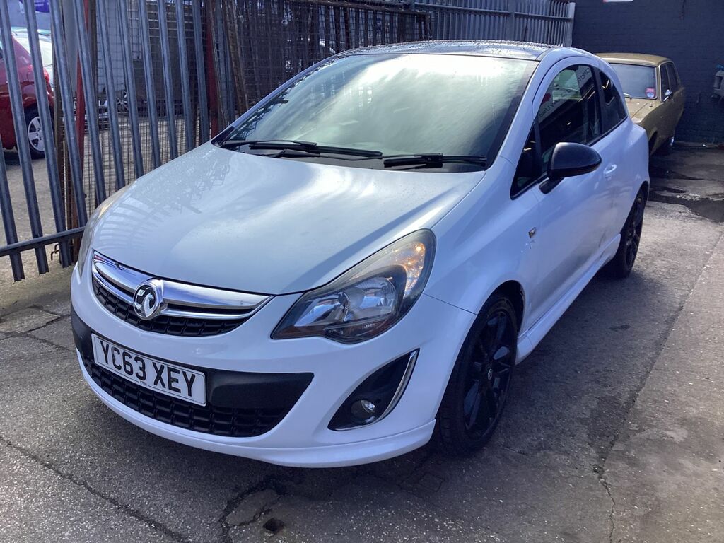 Vauxhall Corsa Corsa Hatchback YC63XEY White #4