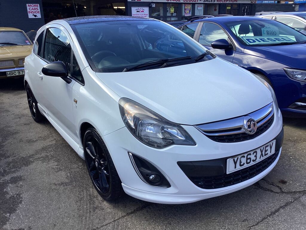 Vauxhall Corsa Corsa Hatchback YC63XEY White