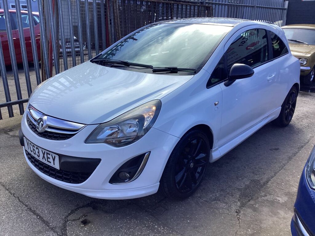 Vauxhall Corsa Corsa Hatchback YC63XEY White #2
