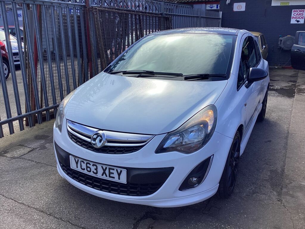 Vauxhall Corsa Corsa Hatchback YC63XEY White #6