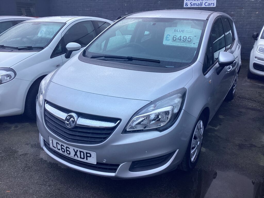 Vauxhall Meriva 1.4L Club T Mpv Euro 6 LC66XDP Silver #5
