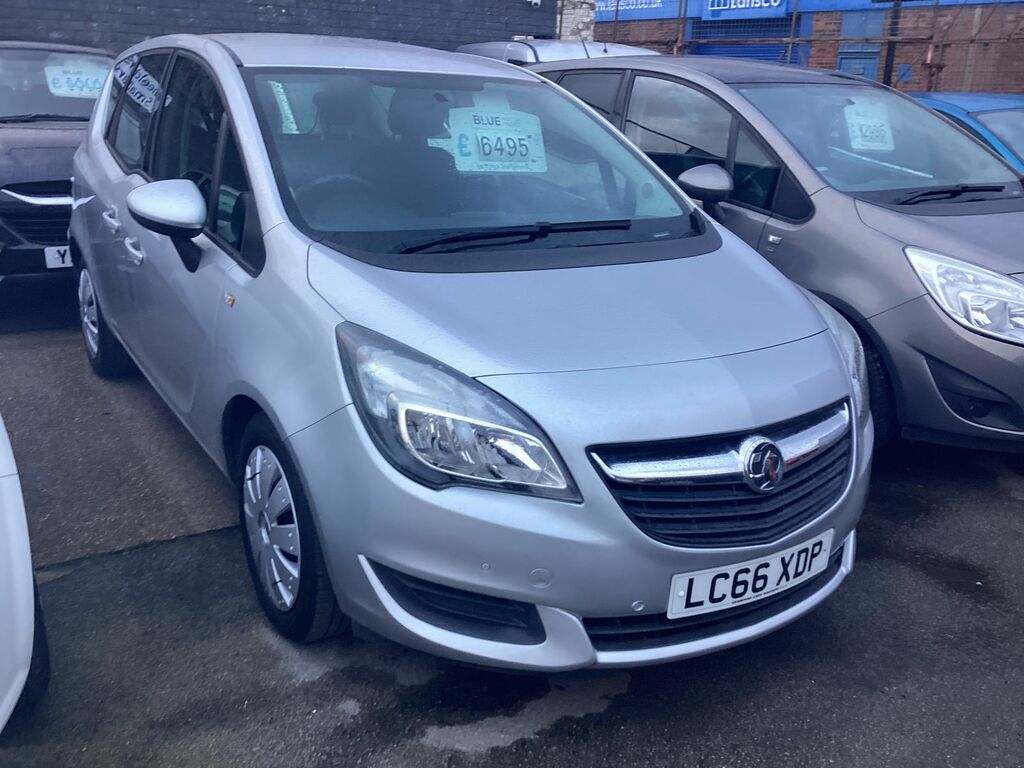 Vauxhall Meriva 1.4L Club T Mpv Euro 6 LC66XDP Silver #2