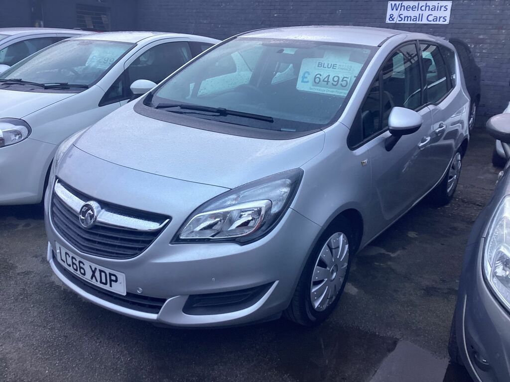 Vauxhall Meriva 1.4L Club T Mpv Euro 6 LC66XDP Silver #3