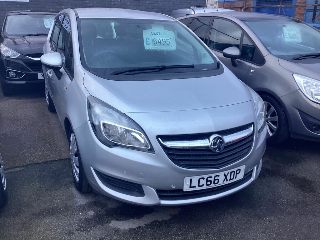 Vauxhall Meriva 1.4L Club T Mpv Euro 6 LC66XDP Silver #4