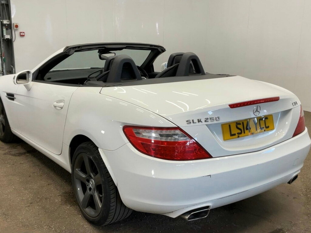 Mercedes-Benz SLK 2.1 Slk250 Cdi Convertible G-tronic Eu White #5