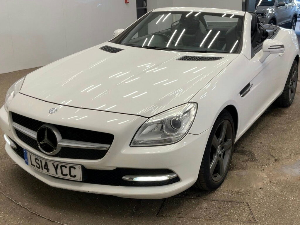 Mercedes-Benz SLK 2.1 Slk250 Cdi Convertible G-tronic Eu White #2